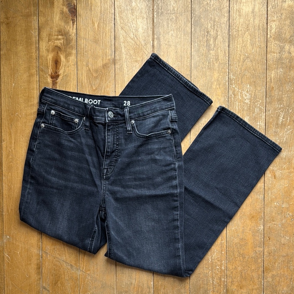 J. Crew Dark Wash Boot Cut Jeans